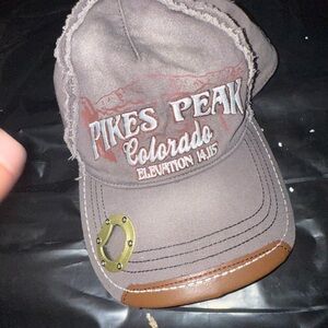 Pikes Peak Distressed Cap